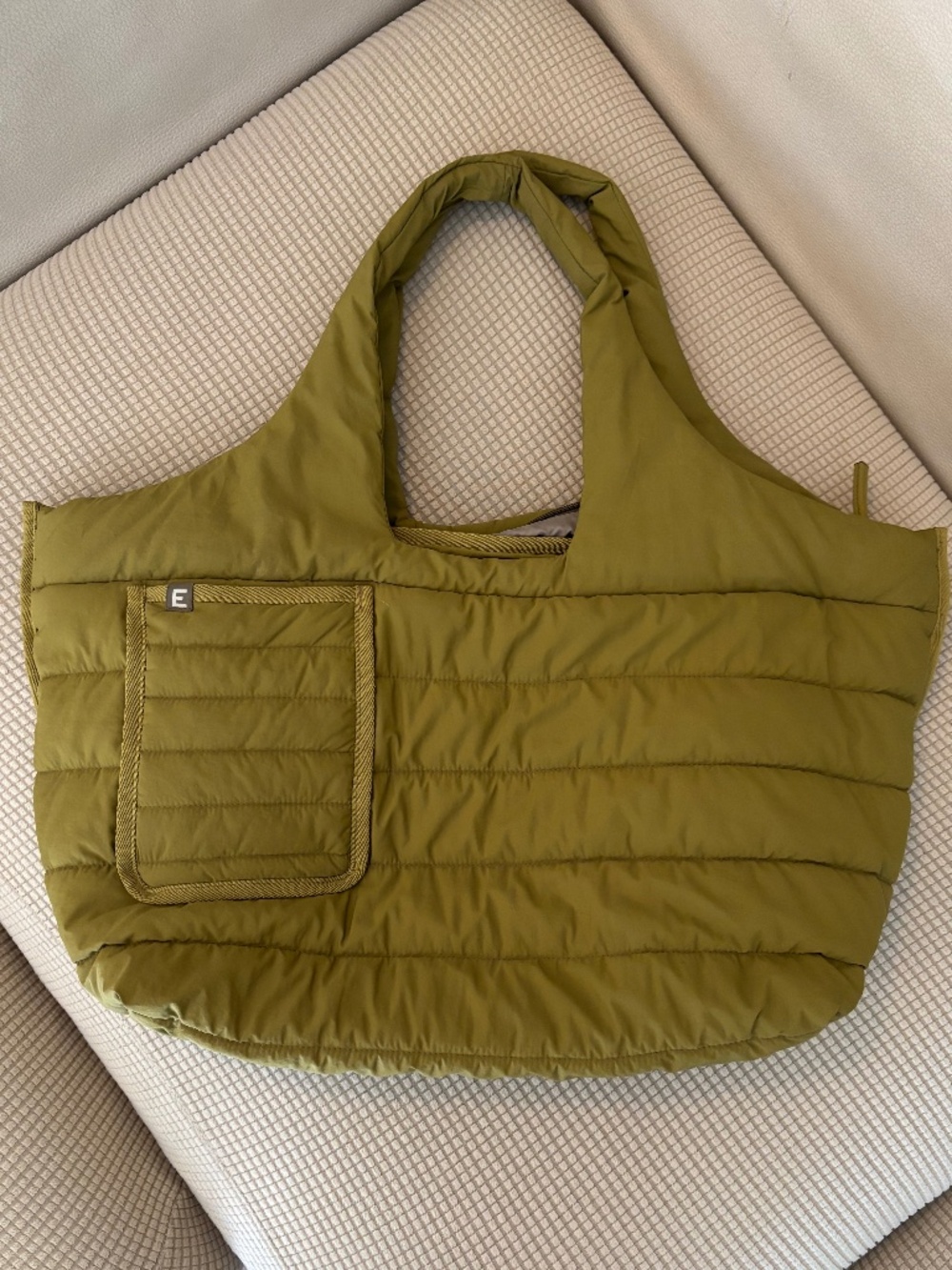 Everlane Oversized Quilted Tote Bag